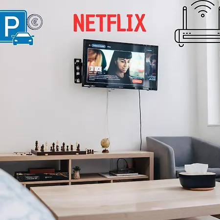 Relax Hypercentre Wifi Netflix Parking Lejlighed Rouen