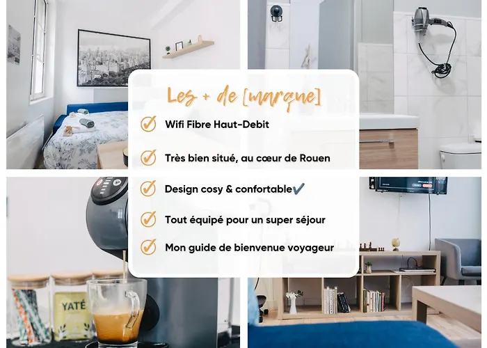 Relax Hypercentre Wifi Netflix Parking * Rouen