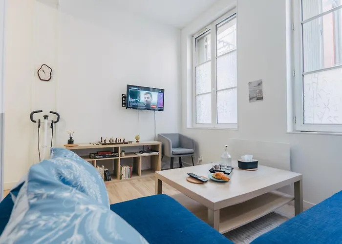 Apartment Relax Hypercentre Wifi Netflix Parking Rouen